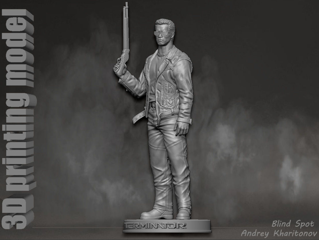 TERMINATOR 2 in 2 3D print model_1