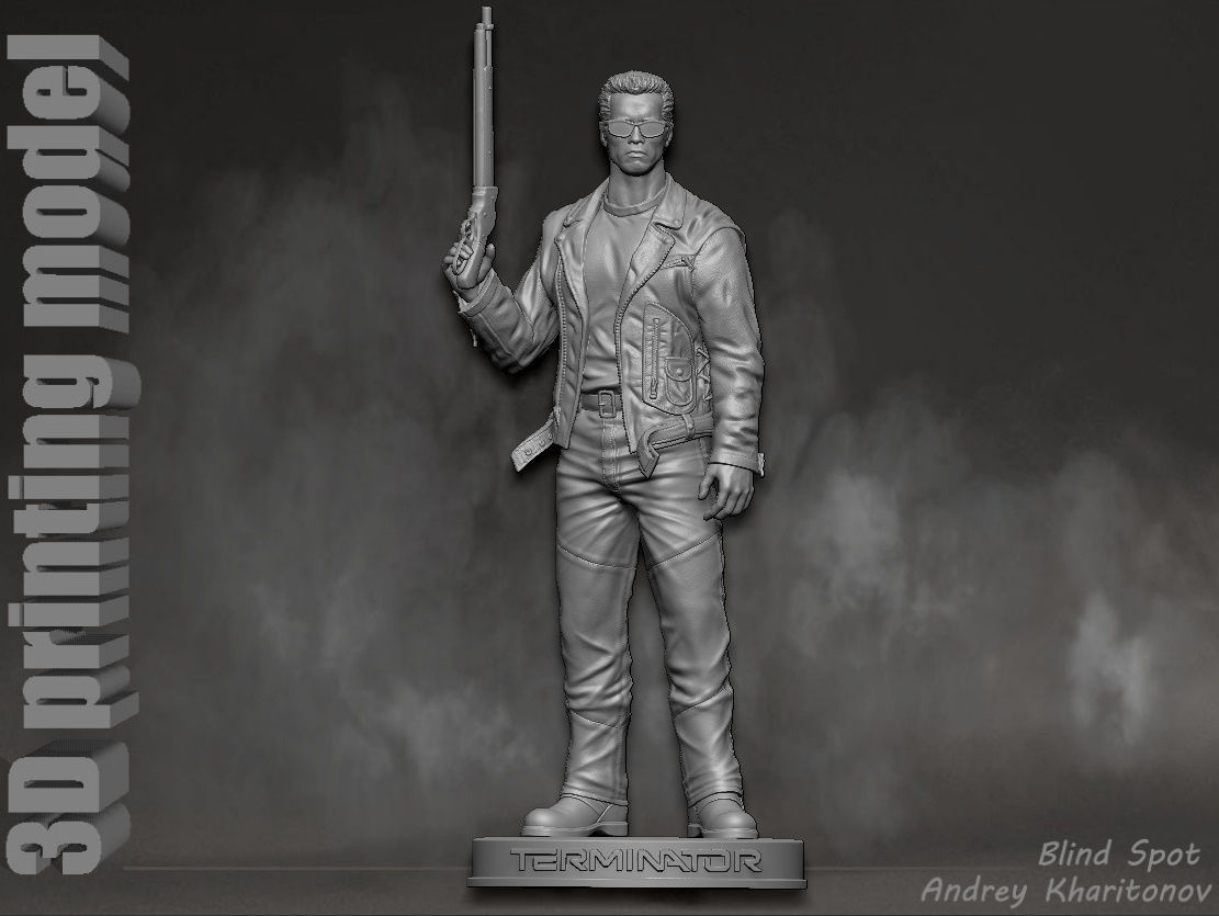 TERMINATOR 2 in 2 3D print model_16