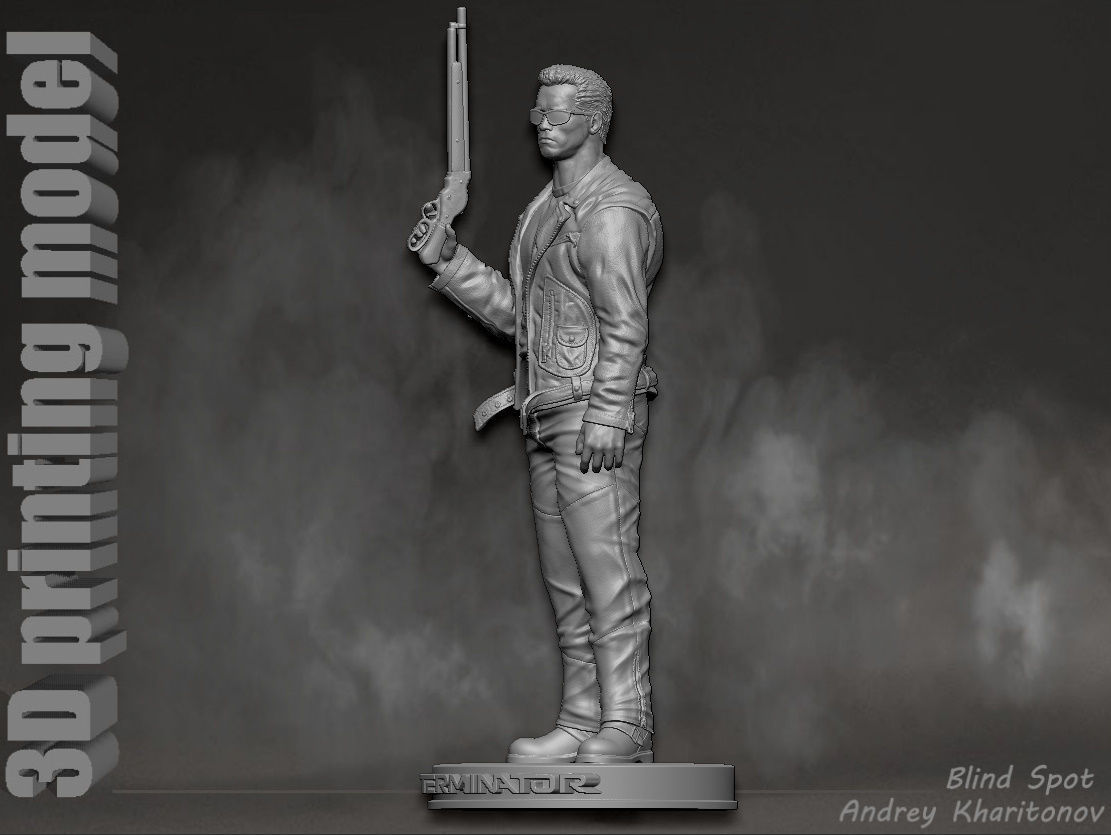 TERMINATOR 2 in 2 3D print model_2