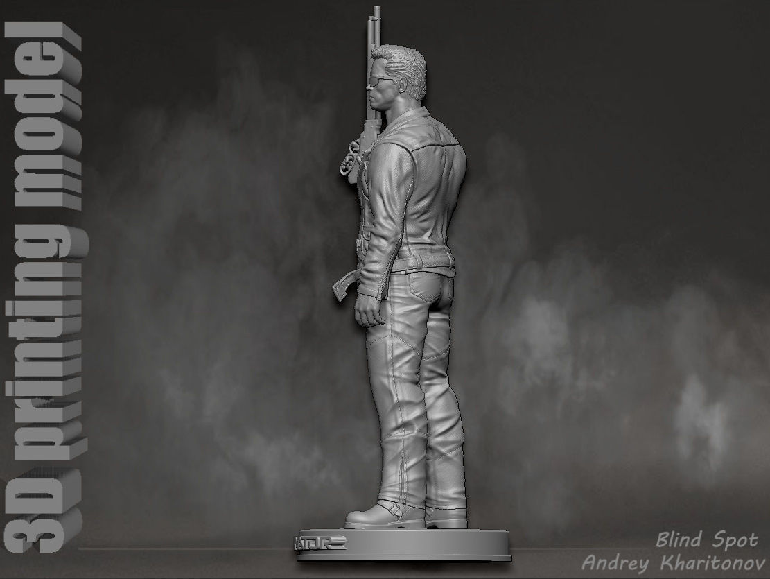 TERMINATOR 2 in 2 3D print model_4