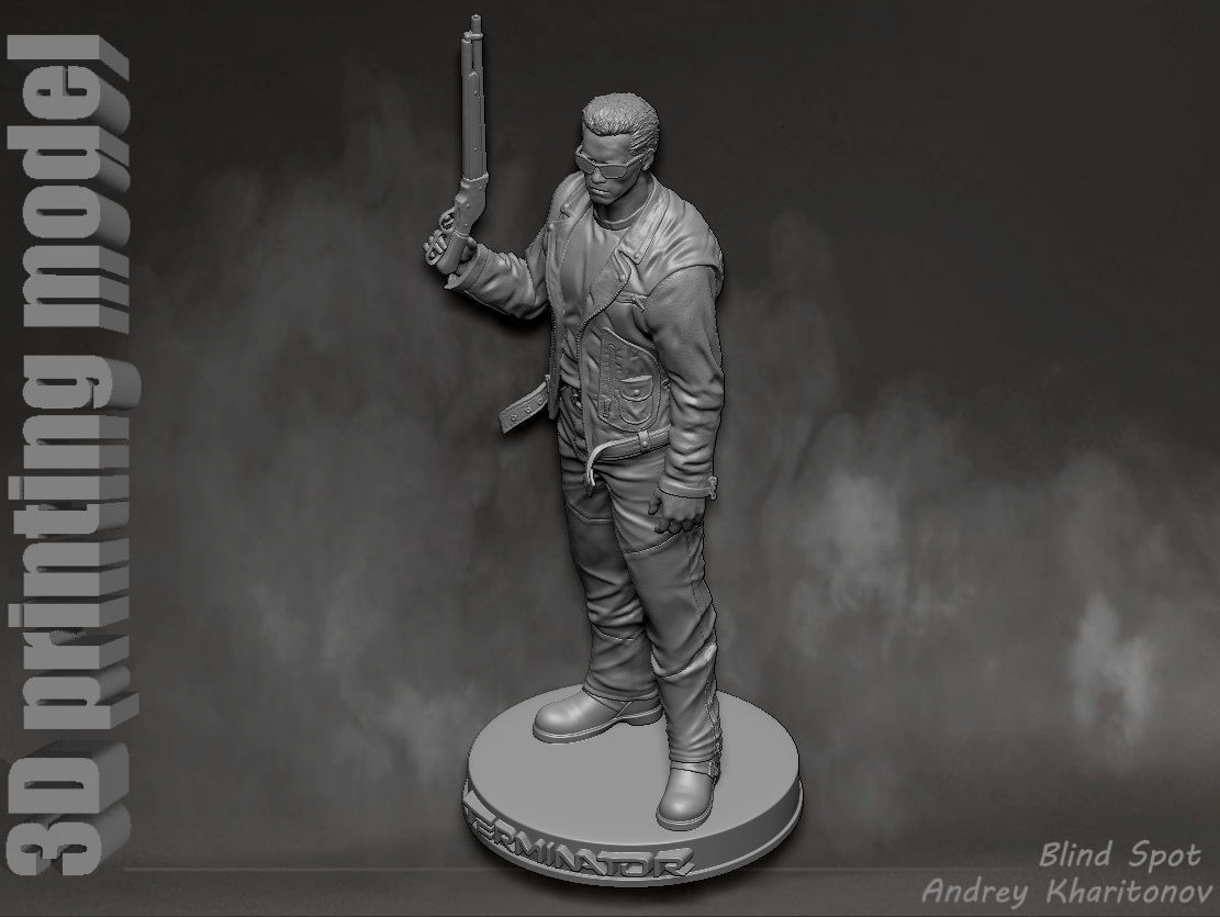 TERMINATOR 2 in 2 3D print model_17