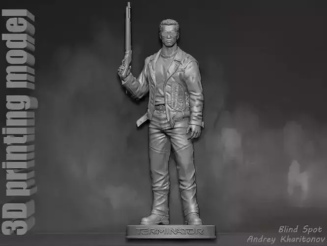 TERMINATOR 2 in 2 3D print model