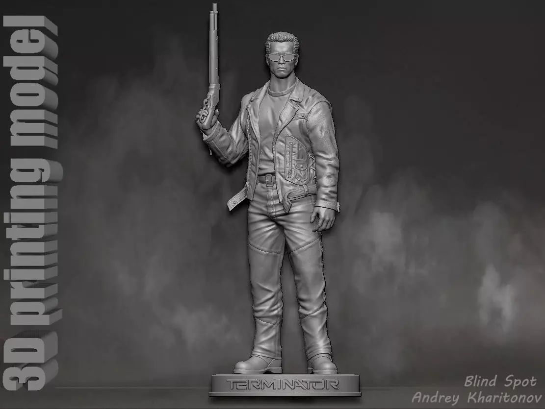 TERMINATOR 2 in 2 3D print model_0