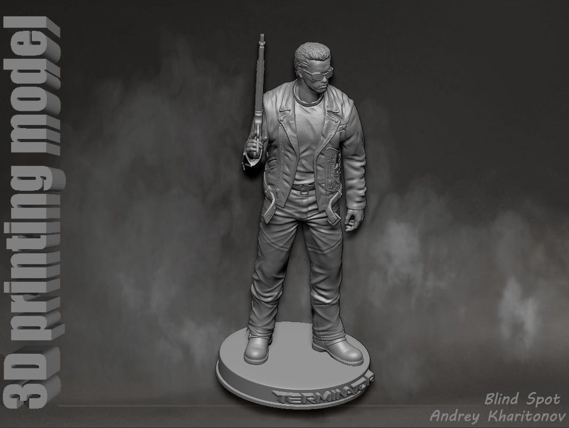 TERMINATOR 2 in 2 3D print model_20