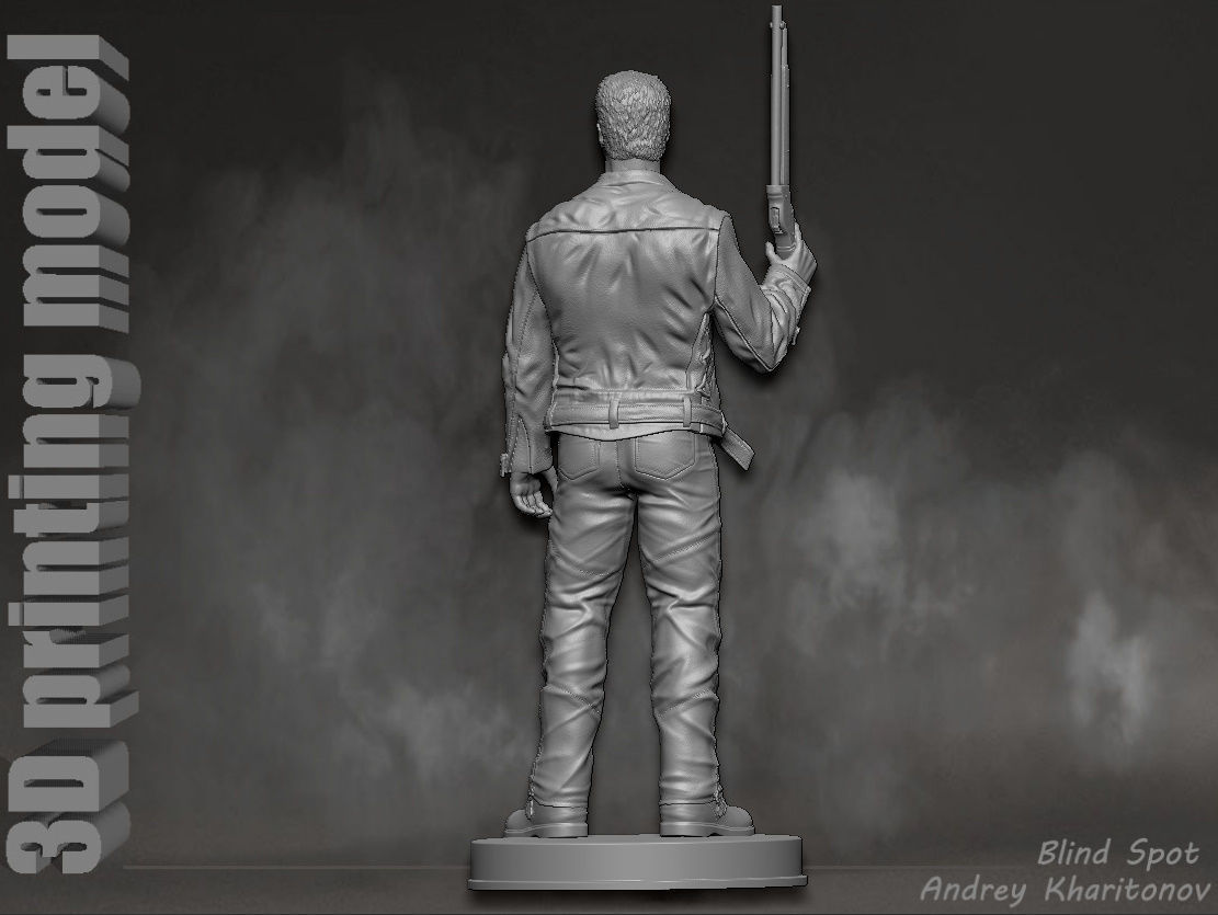 TERMINATOR 2 in 2 3D print model_8