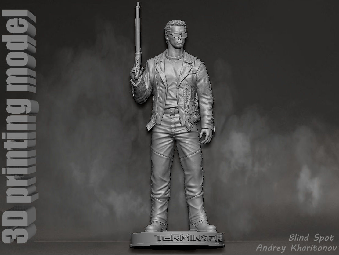 TERMINATOR 2 in 2 3D print model_15