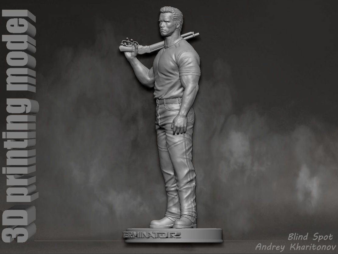 TERMINATOR 2 3D print model_2