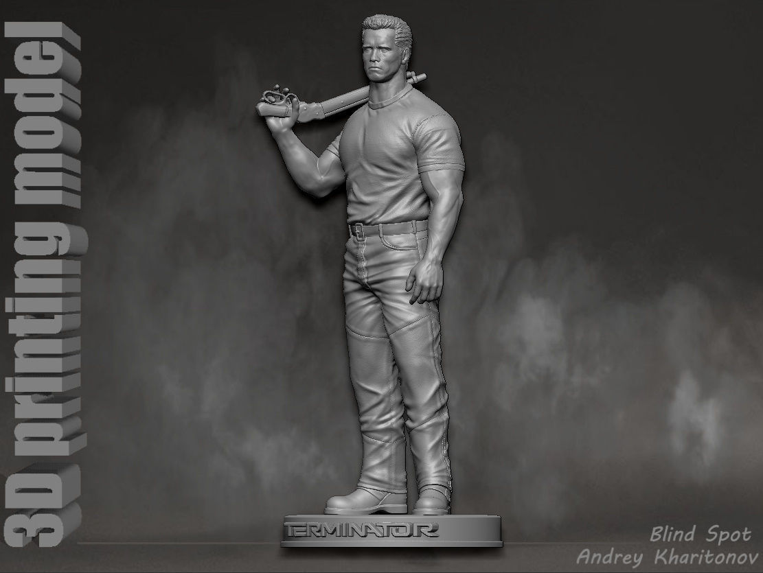 TERMINATOR 2 3D print model_1