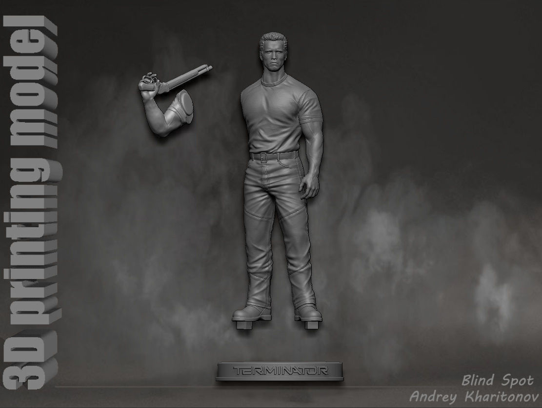 TERMINATOR 2 3D print model_22