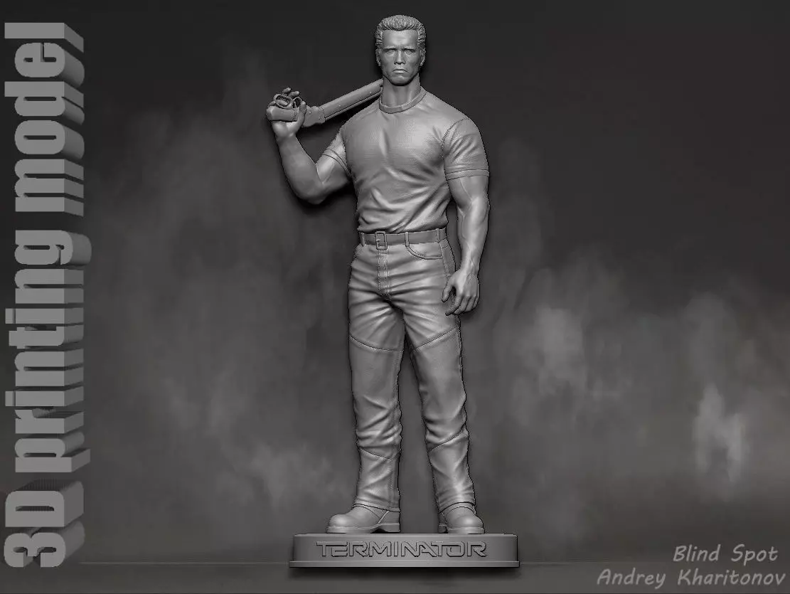 TERMINATOR 2 3D print model_0