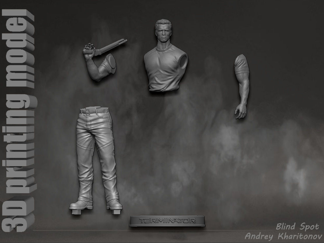 TERMINATOR 2 3D print model_24