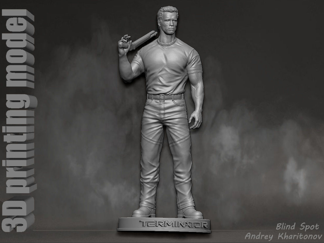 TERMINATOR 2 3D print model_15