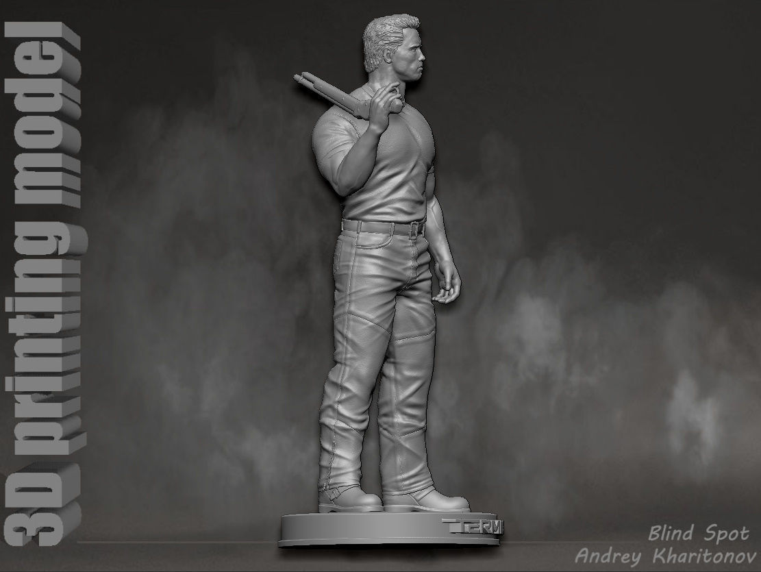TERMINATOR 2 3D print model_12