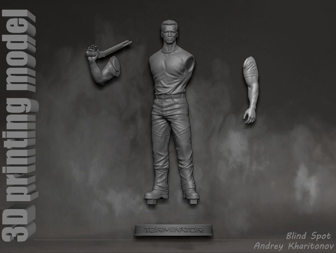 TERMINATOR 2 3D print model_23