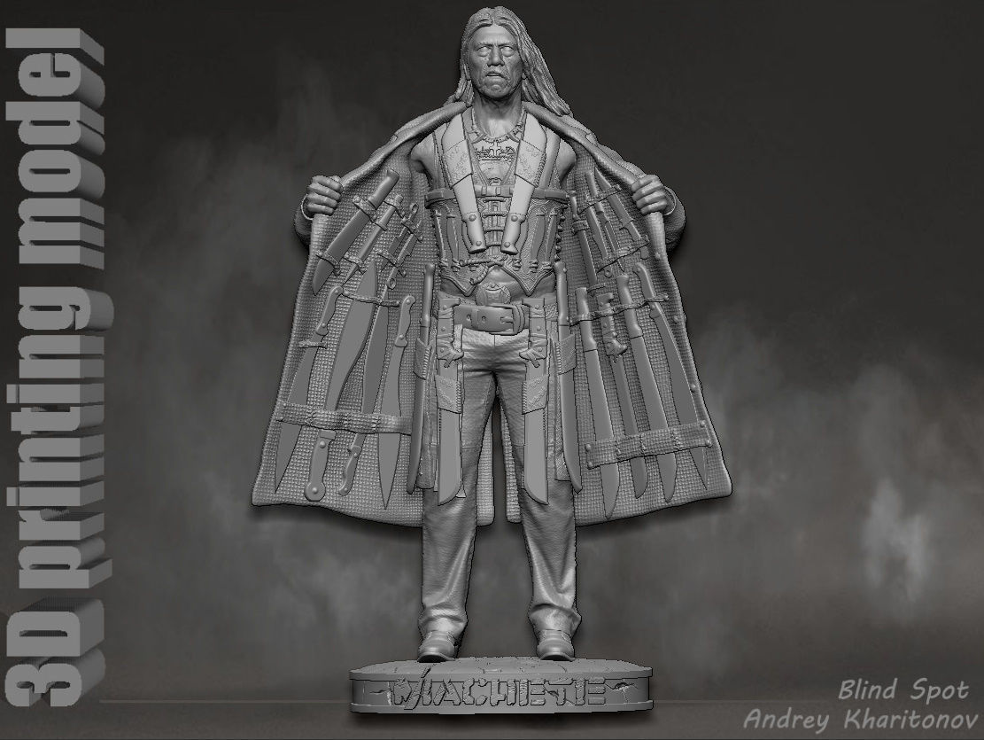  Machete 3D print model_17