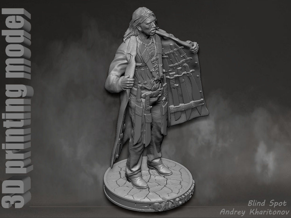  Machete 3D print model_21