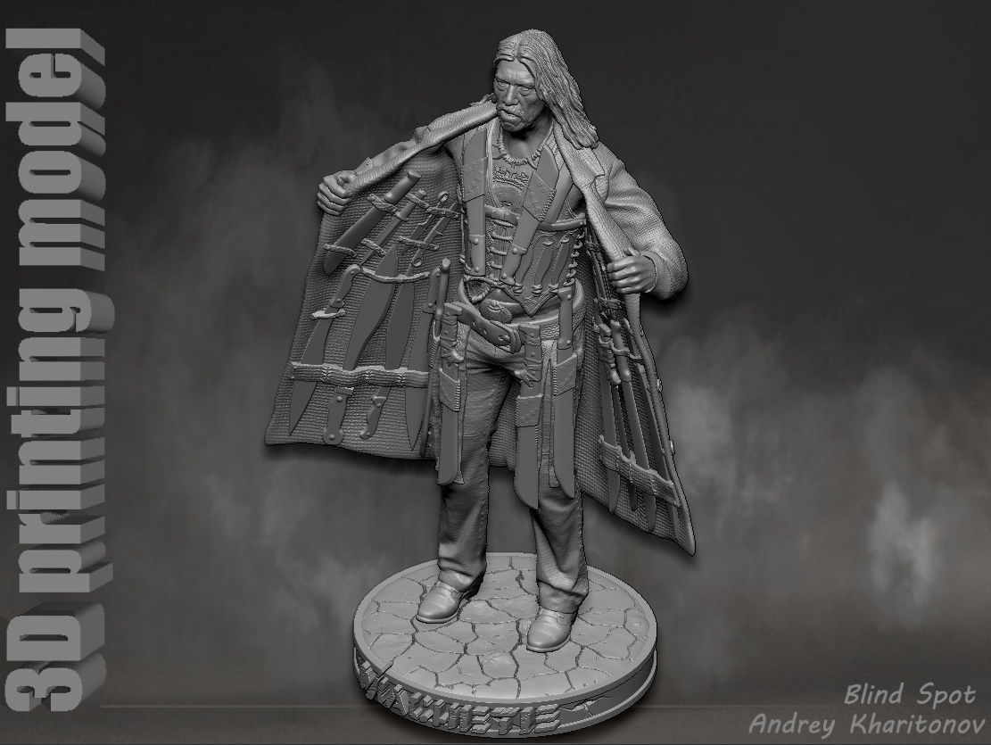  Machete 3D print model_18