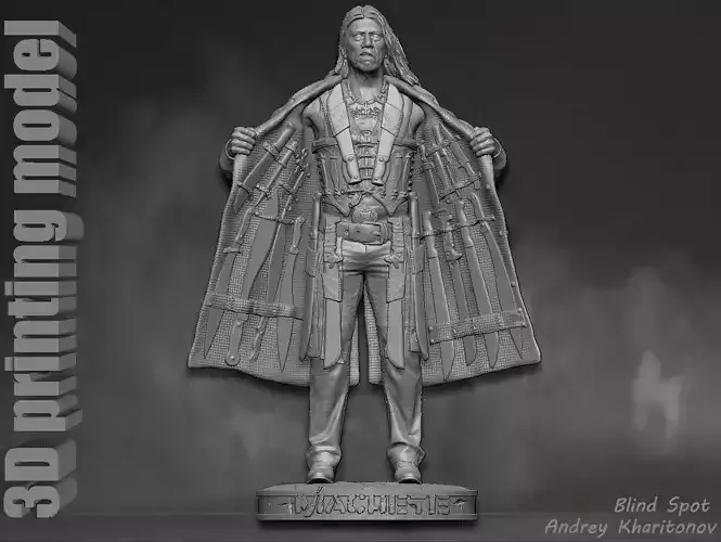  Machete 3D print model