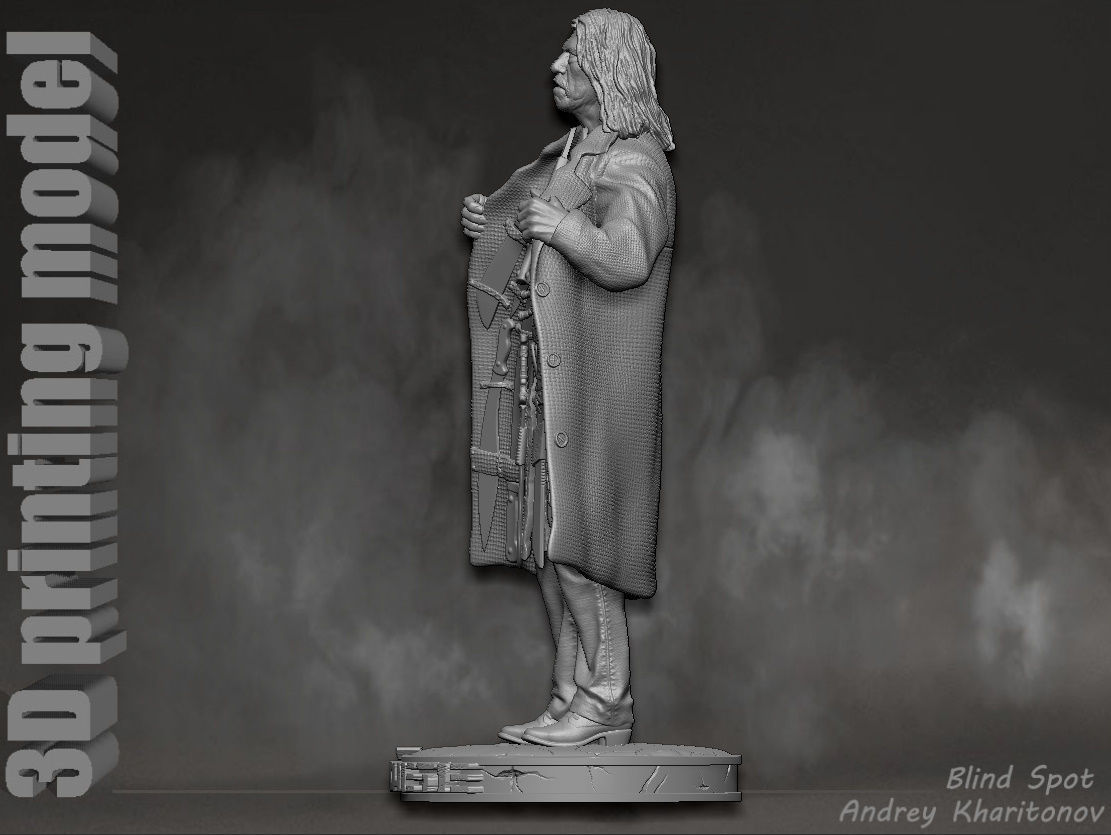  Machete 3D print model_4