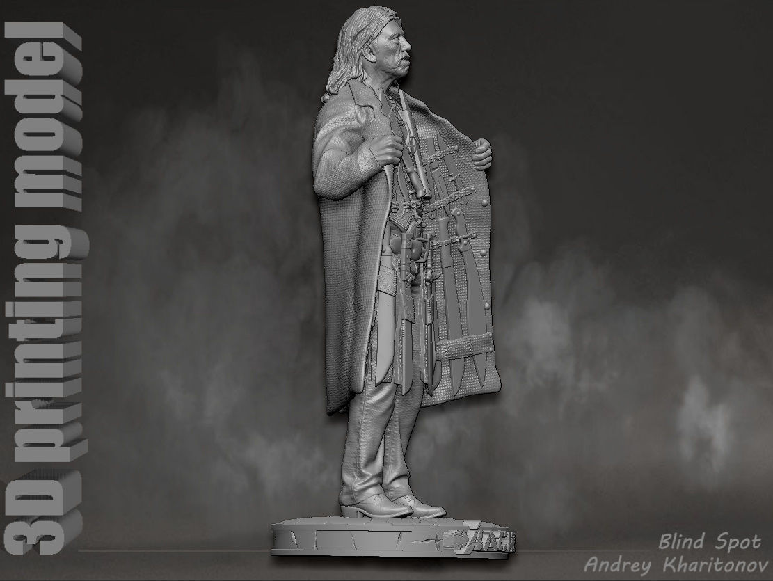  Machete 3D print model_13