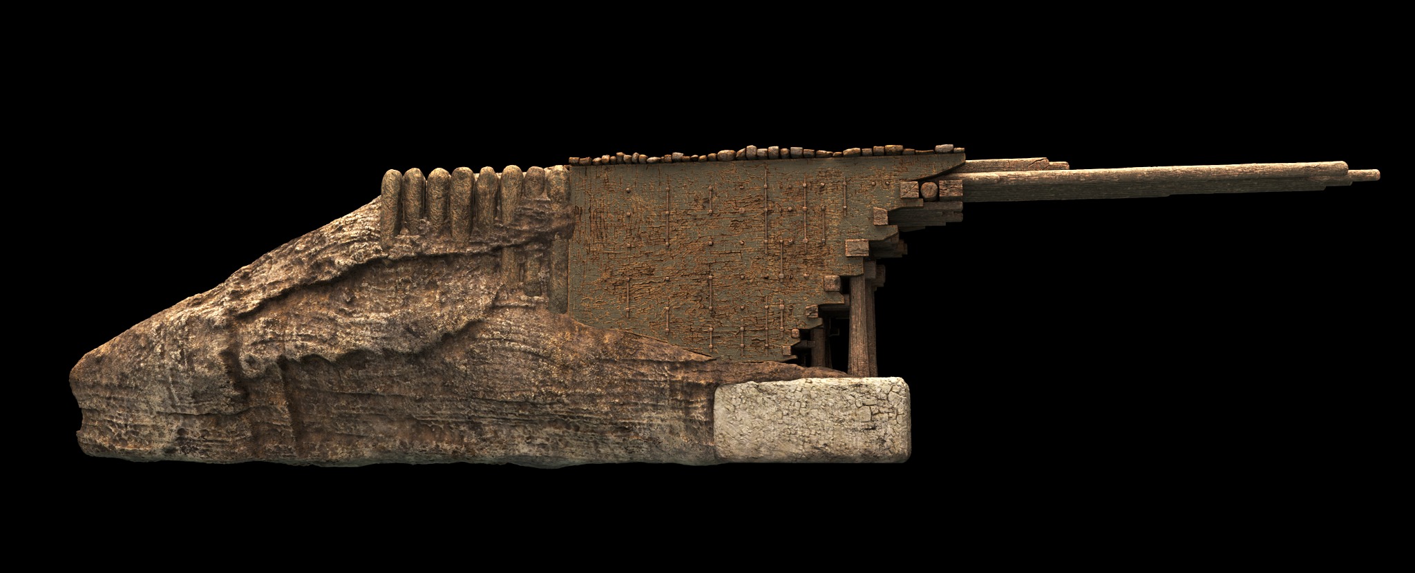 Wooden Bridge 3D Model 3D model_2