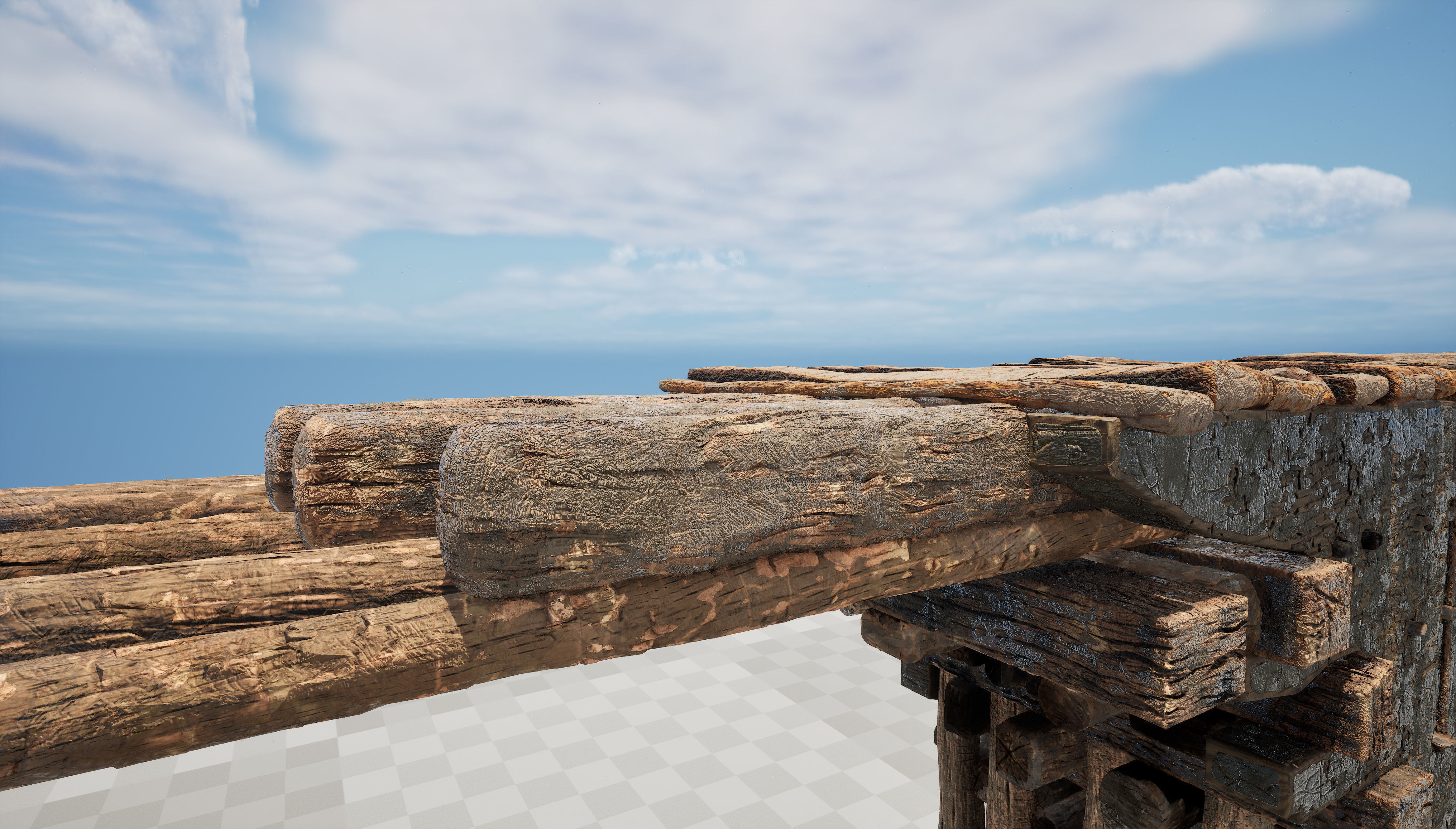 Wooden Bridge 3D Model 3D model_19