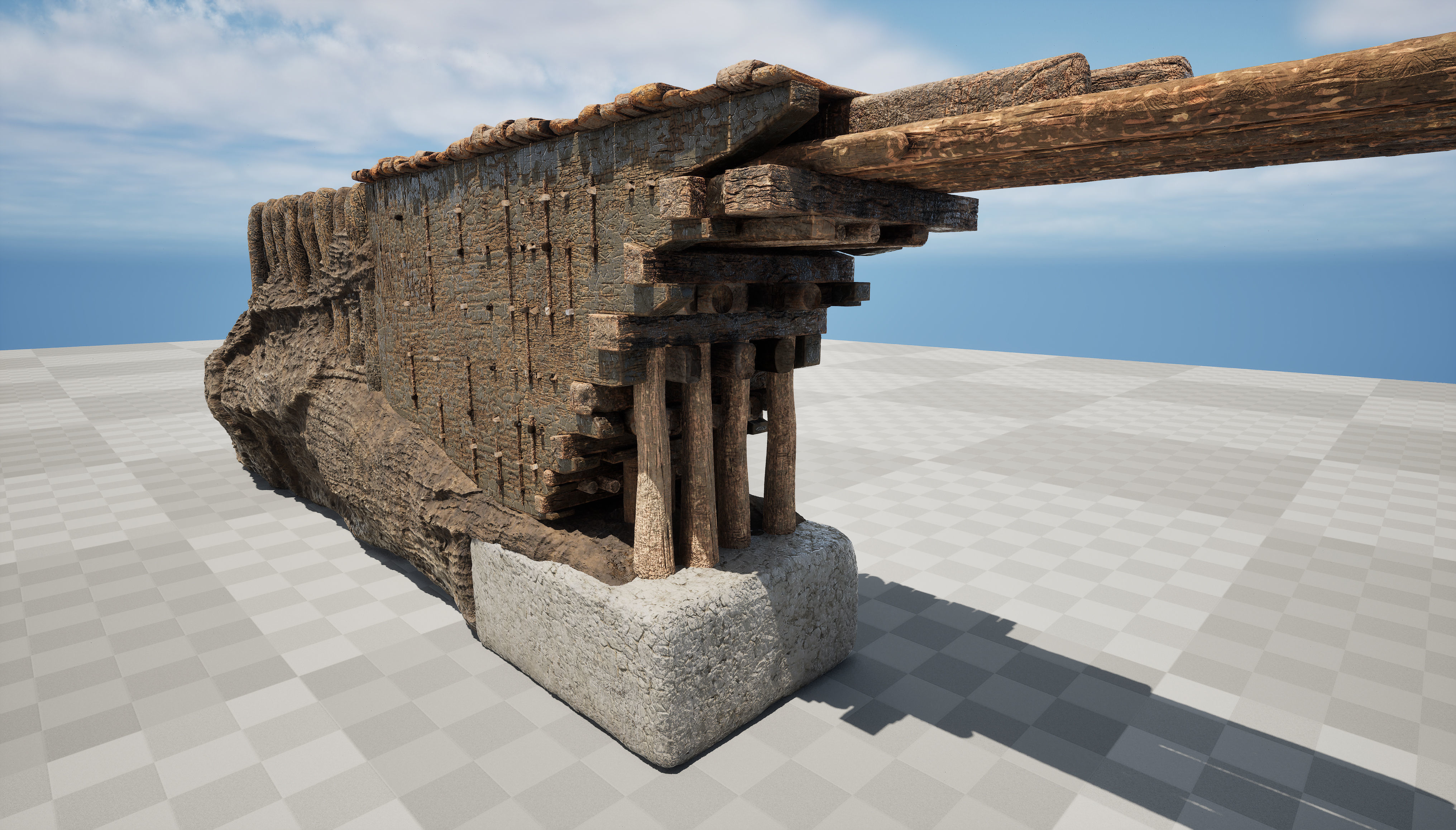 Wooden Bridge 3D Model 3D model_10