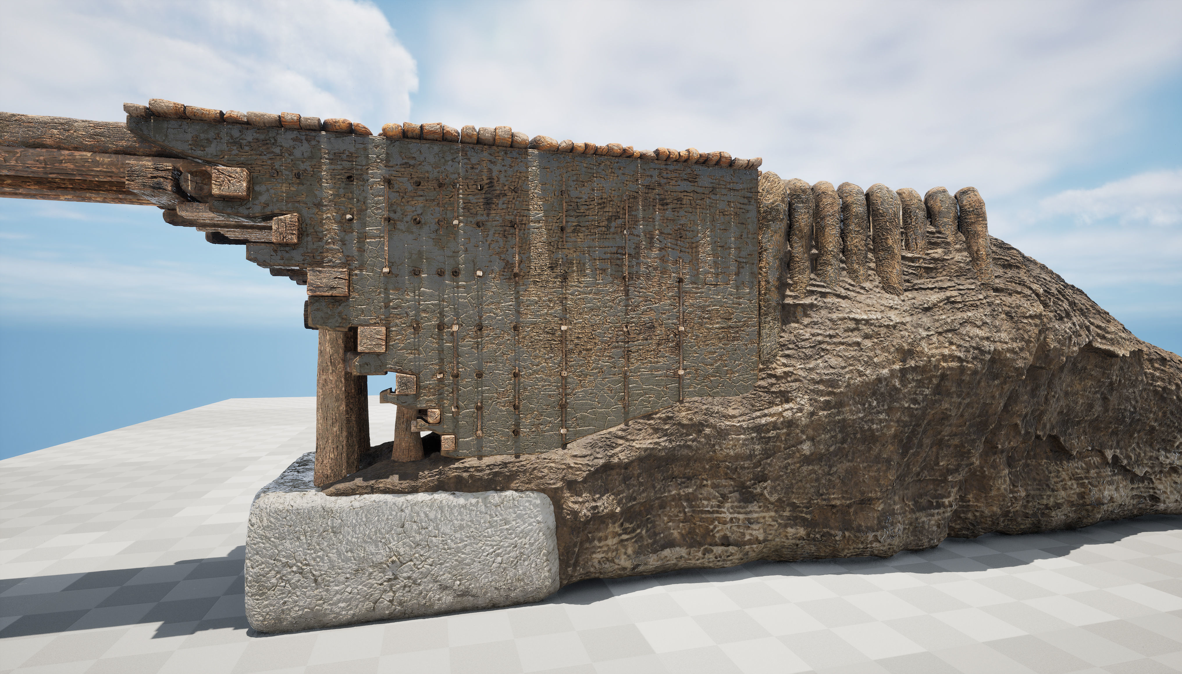Wooden Bridge 3D Model 3D model_12