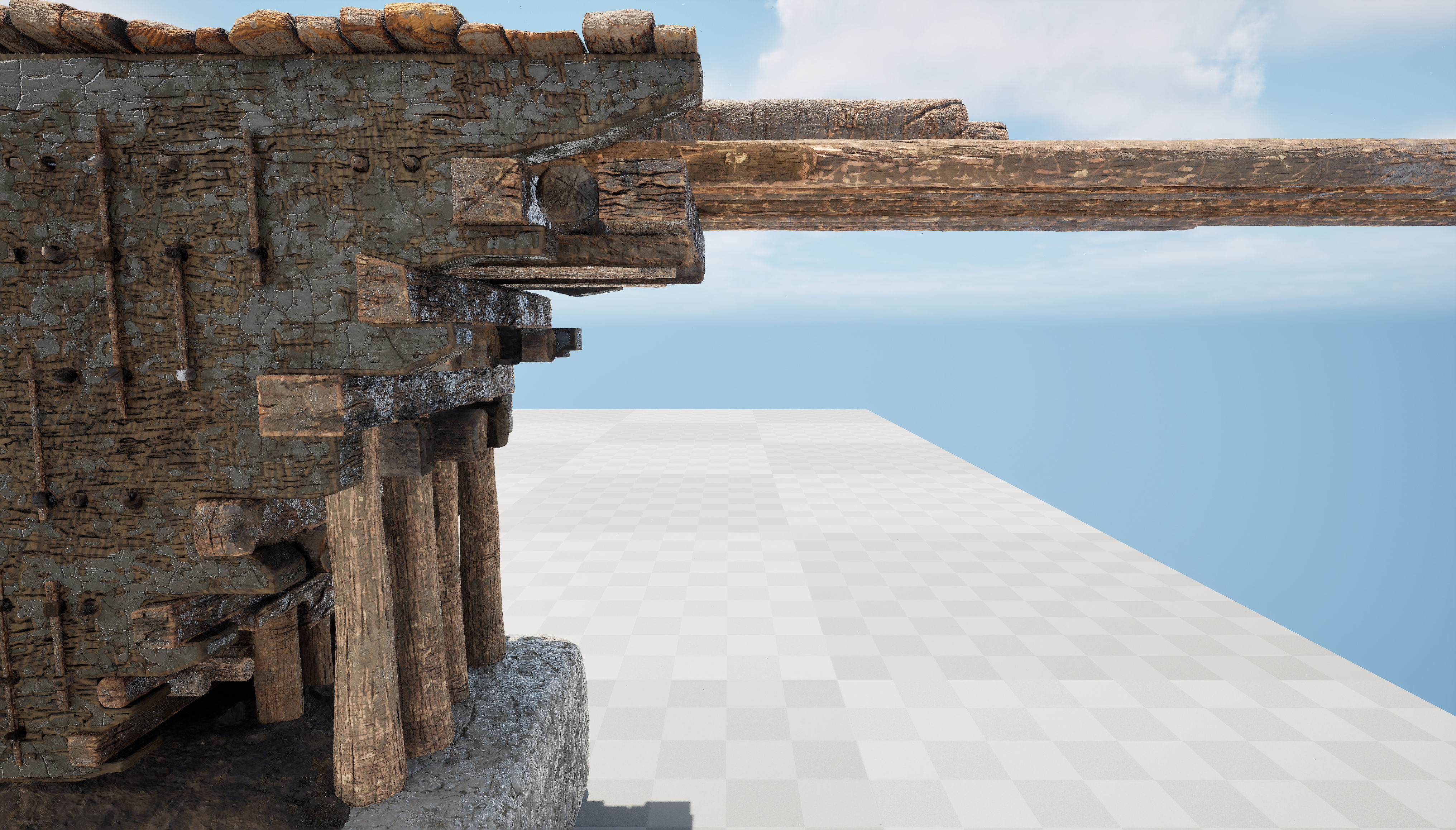 Wooden Bridge 3D Model 3D model_18