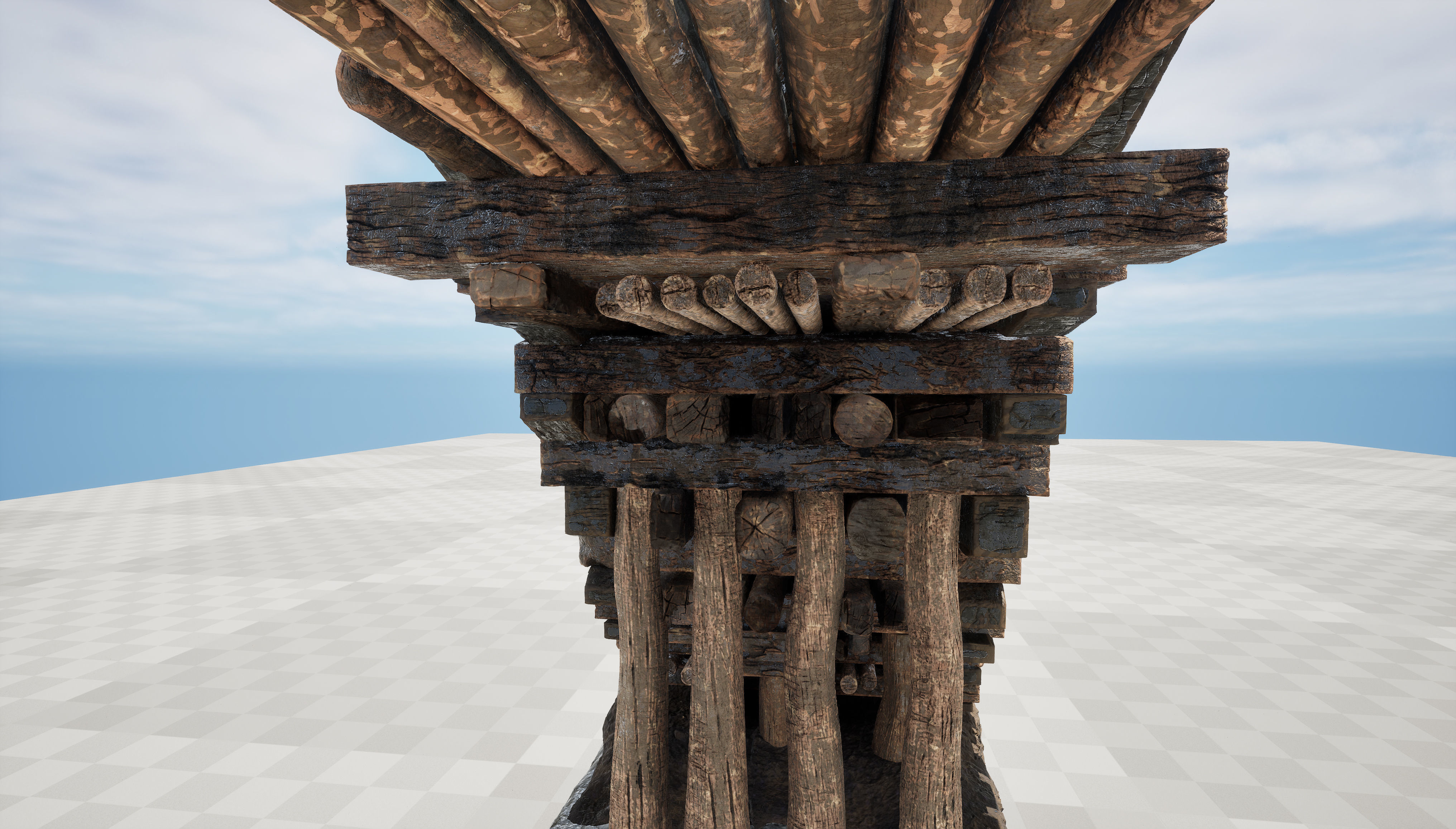 Wooden Bridge 3D Model 3D model_17