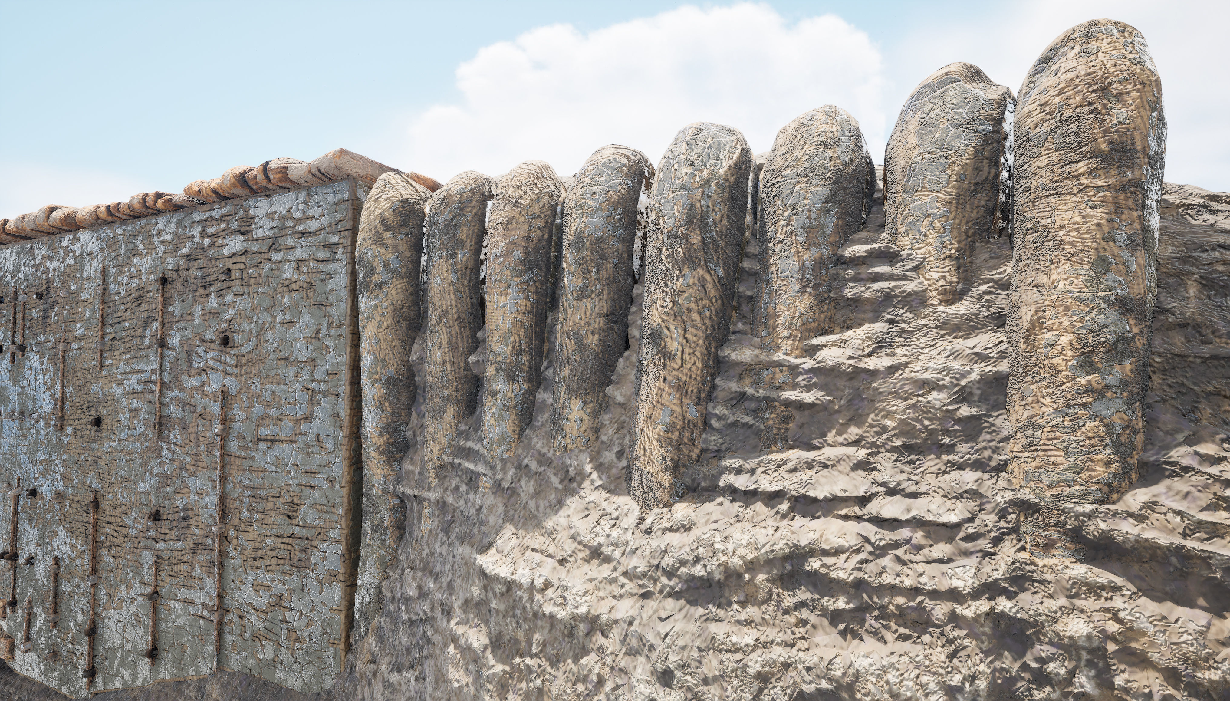 Wooden Bridge 3D Model 3D model_14