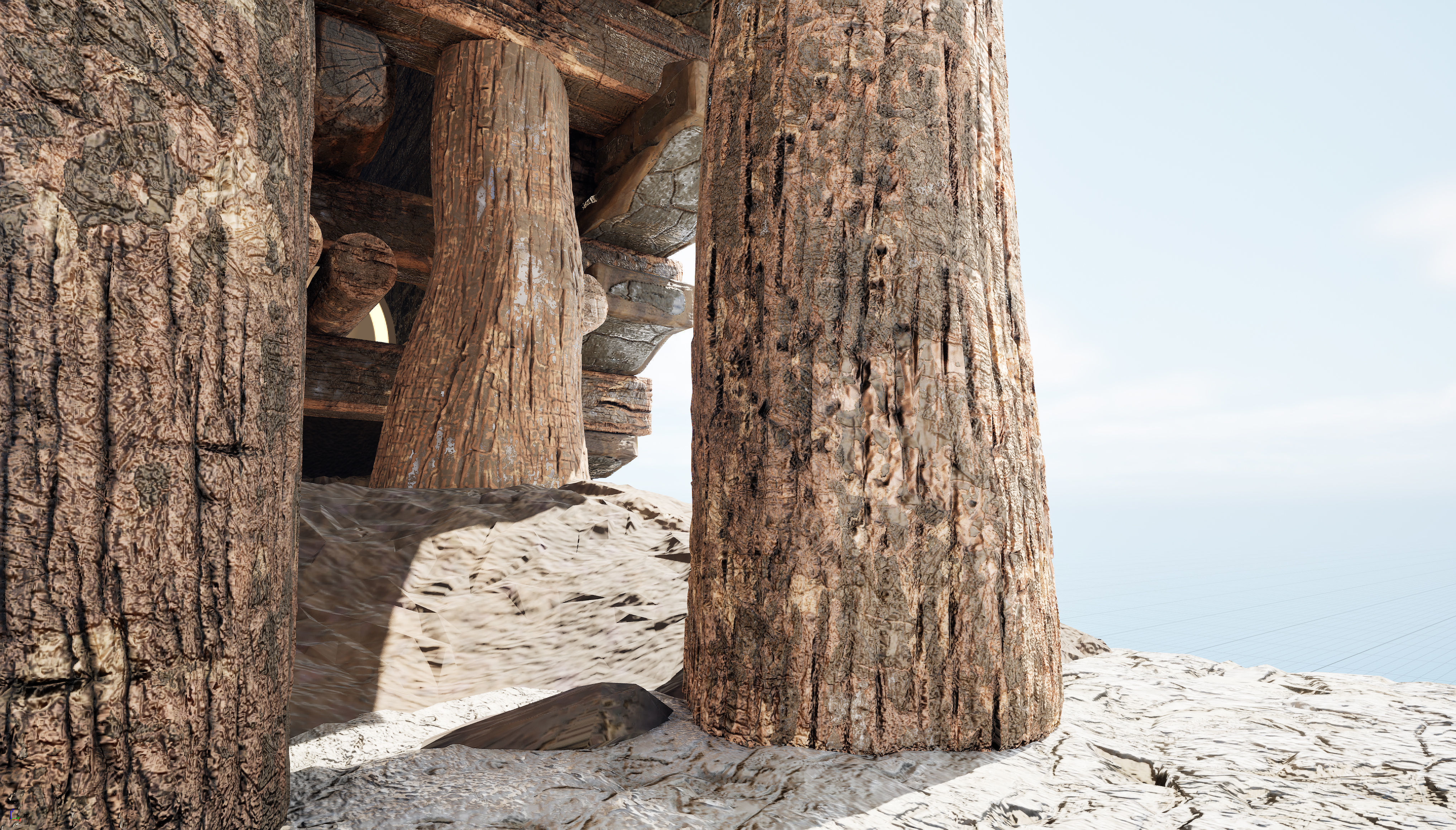 Wooden Bridge 3D Model 3D model_15