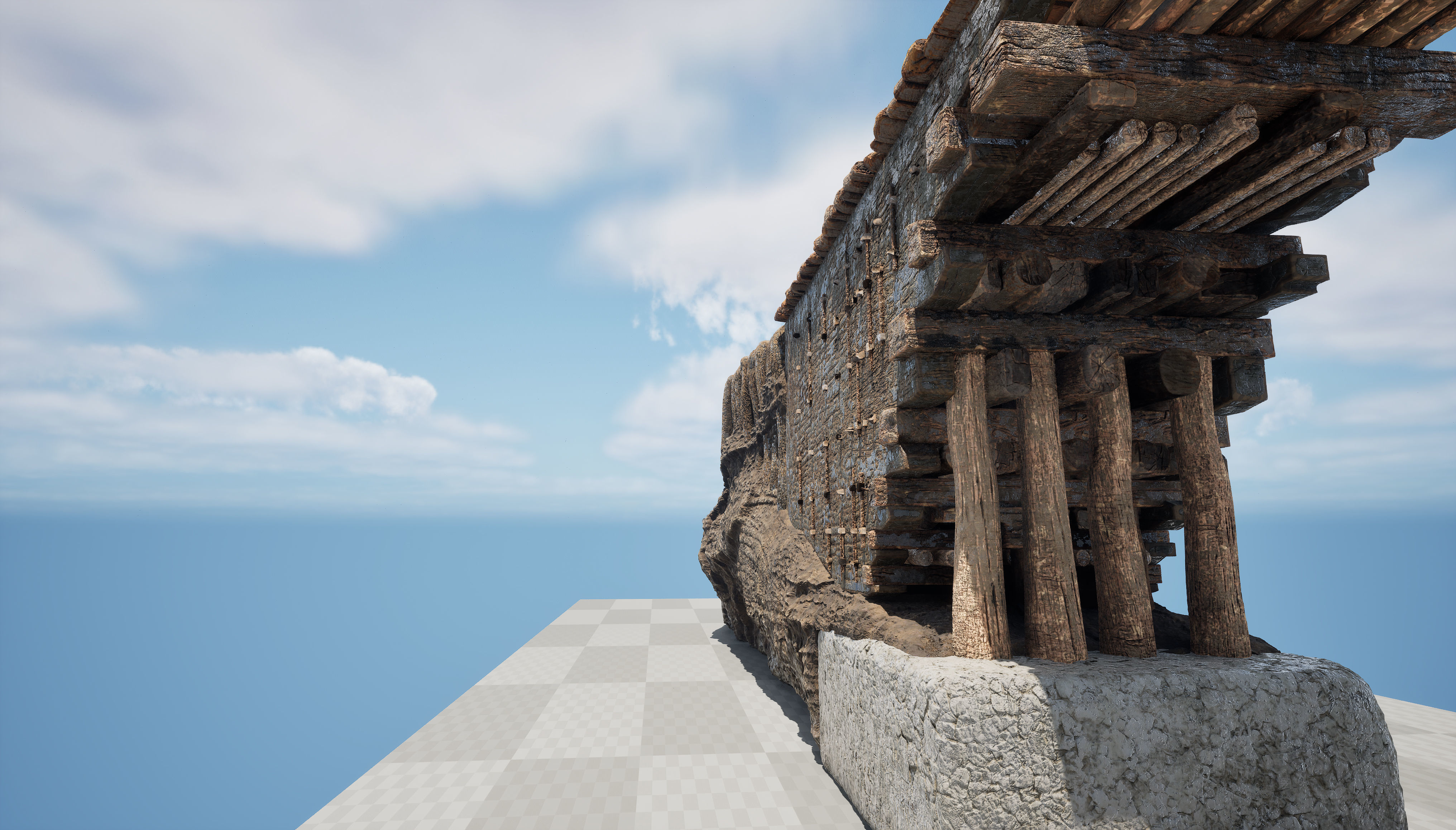 Wooden Bridge 3D Model 3D model_21