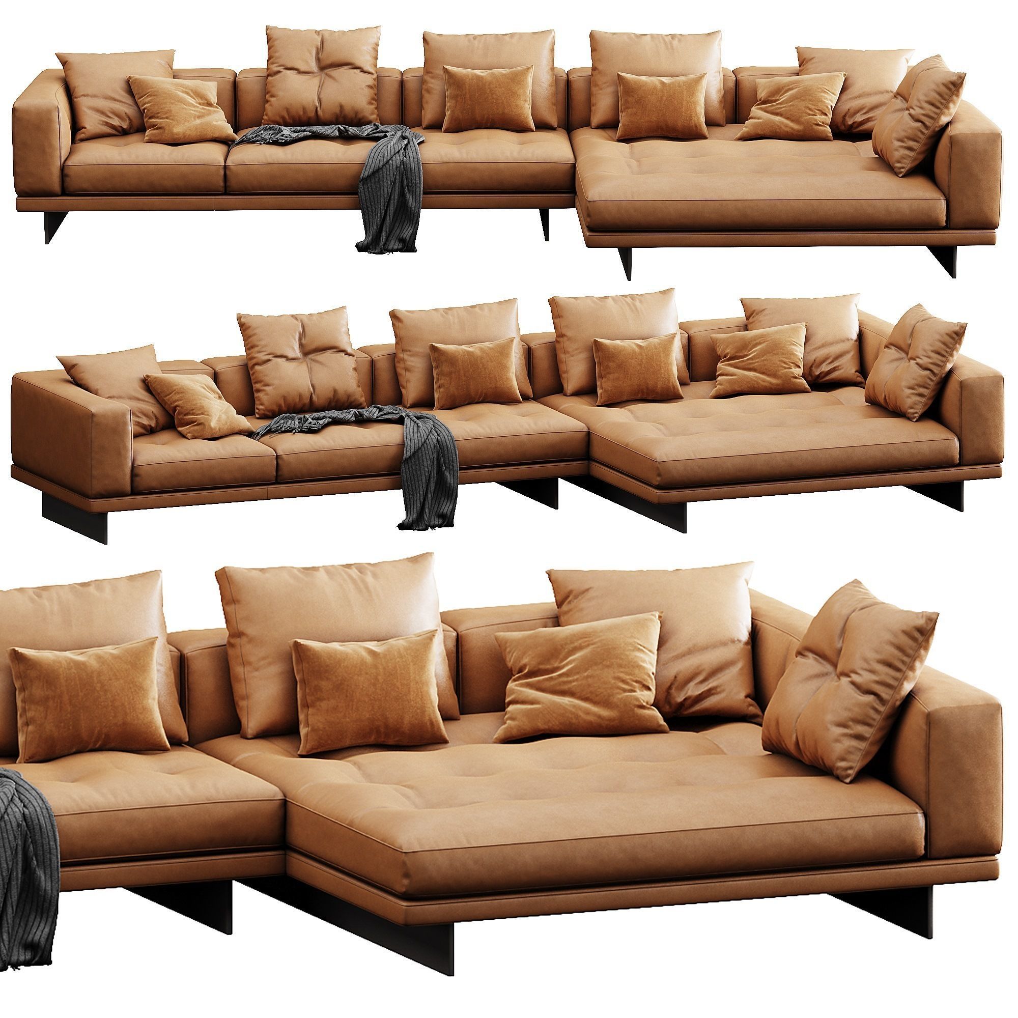 Sofa Dylan Set 6 3D model_5