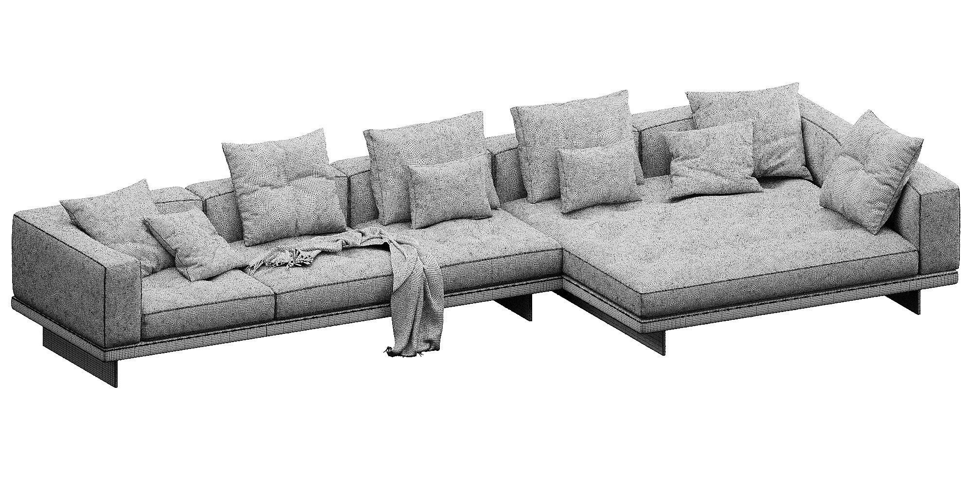 Sofa Dylan Set 6 3D model_10