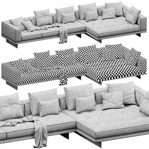 Sofa Dylan Set 6 3D model 7