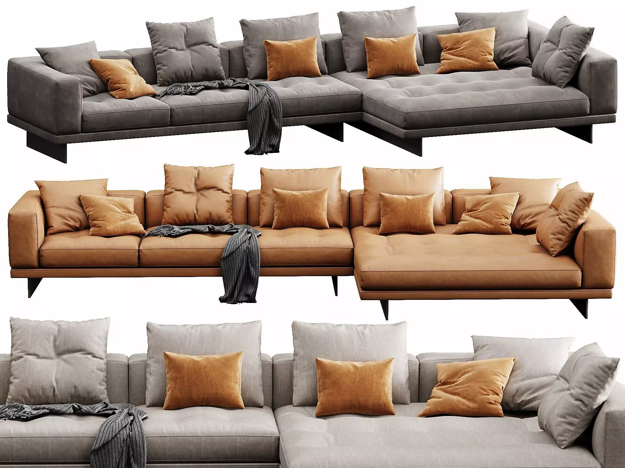 Sofa Dylan Set 6 3D model_0