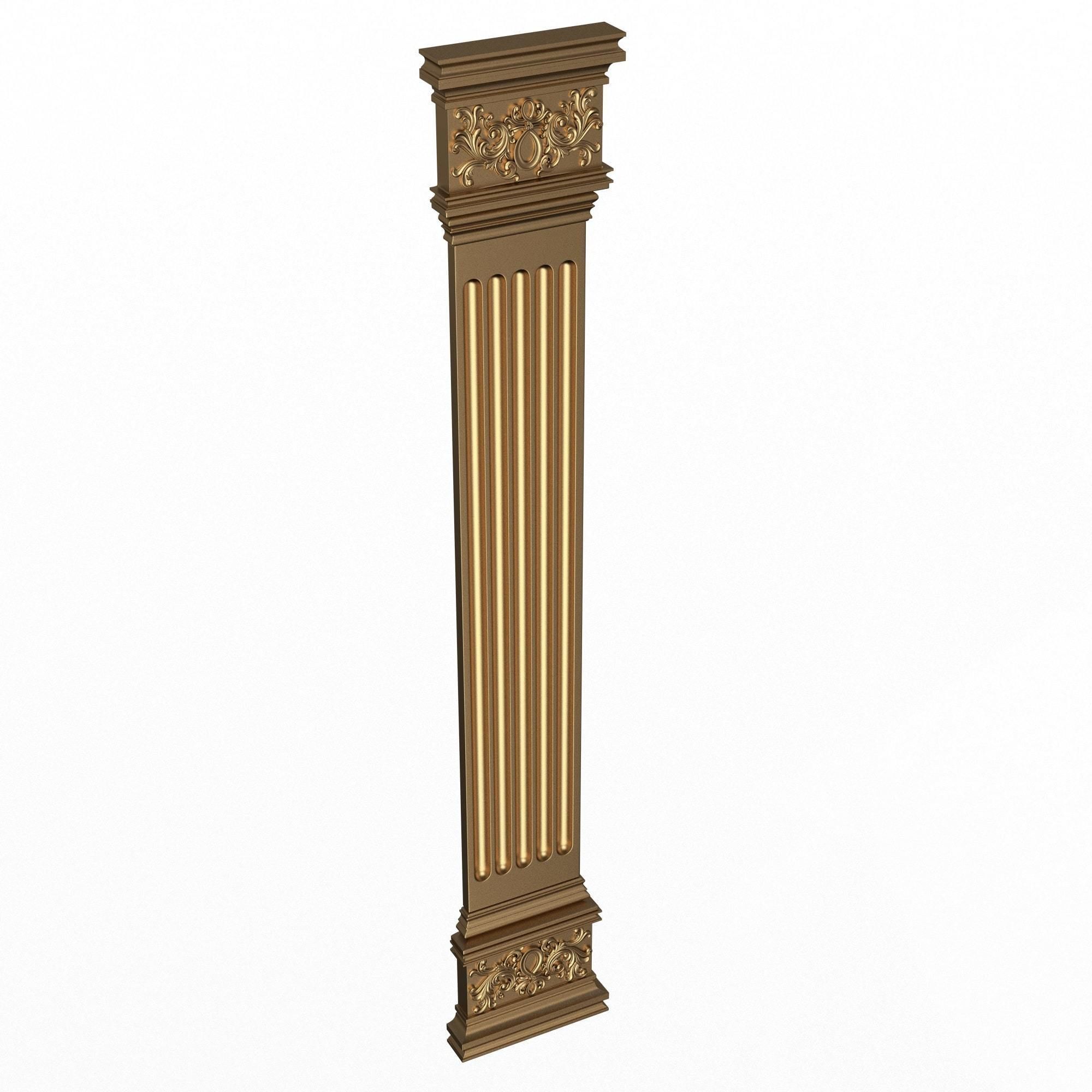 Collection of Columns 03 Low-poly 3D model_44