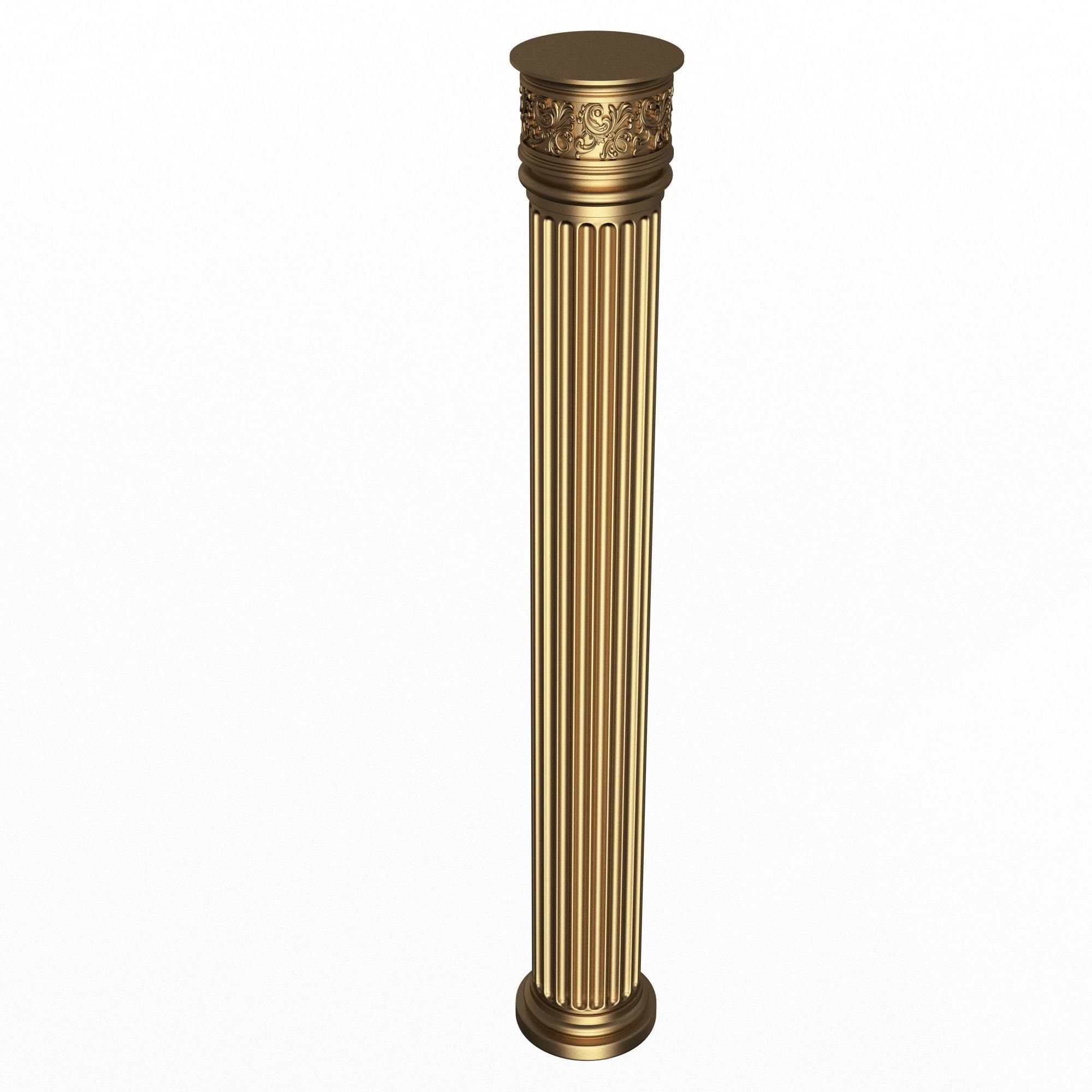 Collection of Columns 03 Low-poly 3D model_61