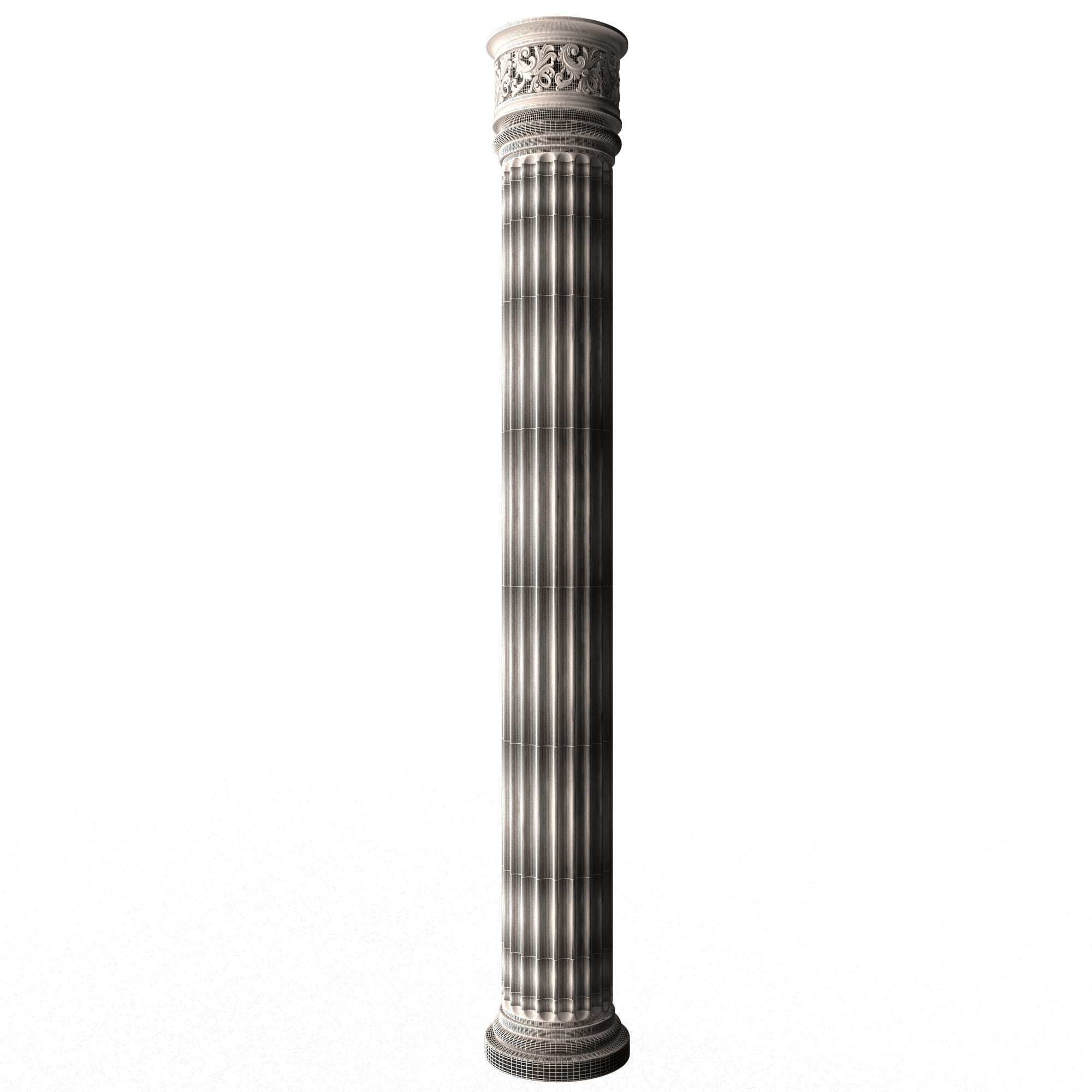 Collection of Columns 03 Low-poly 3D model_134