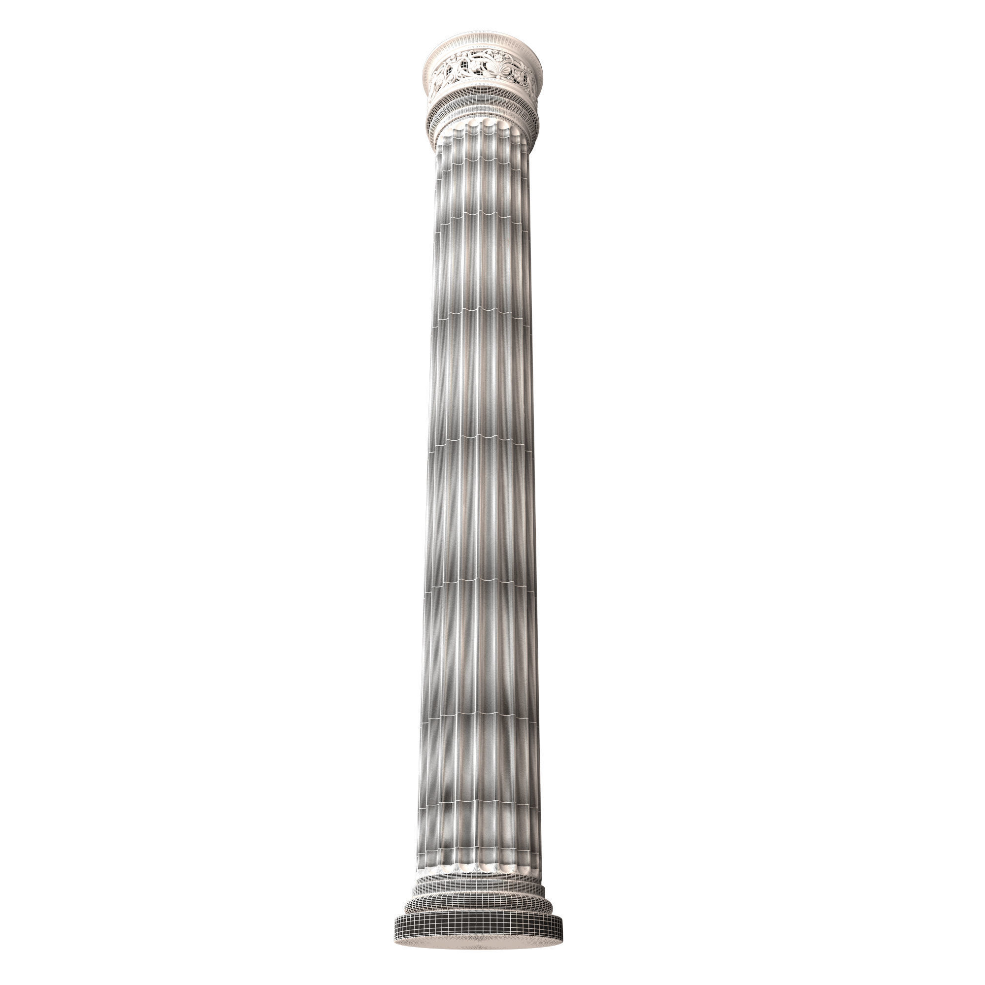 Collection of Columns 03 Low-poly 3D model_107