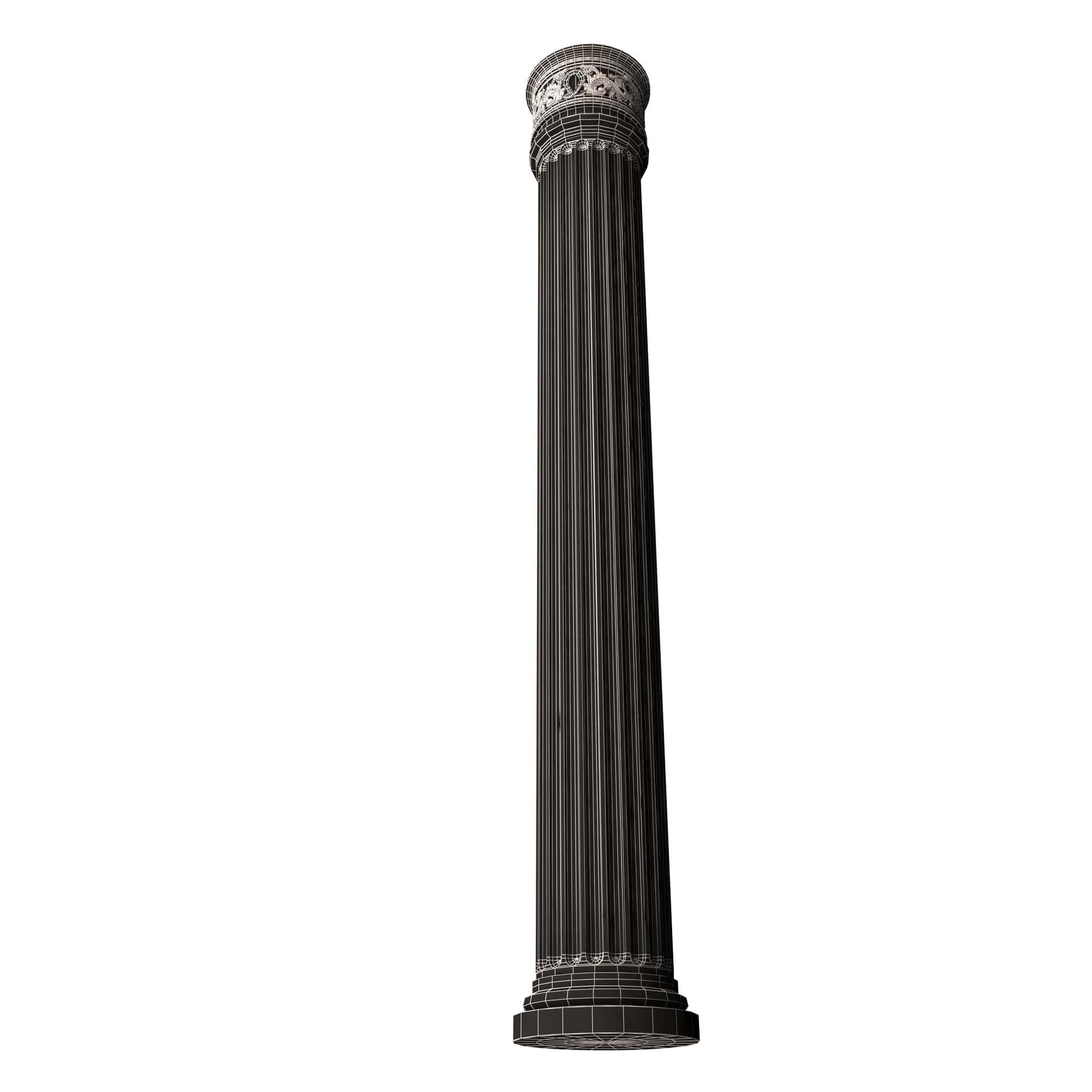 Collection of Columns 03 Low-poly 3D model_147