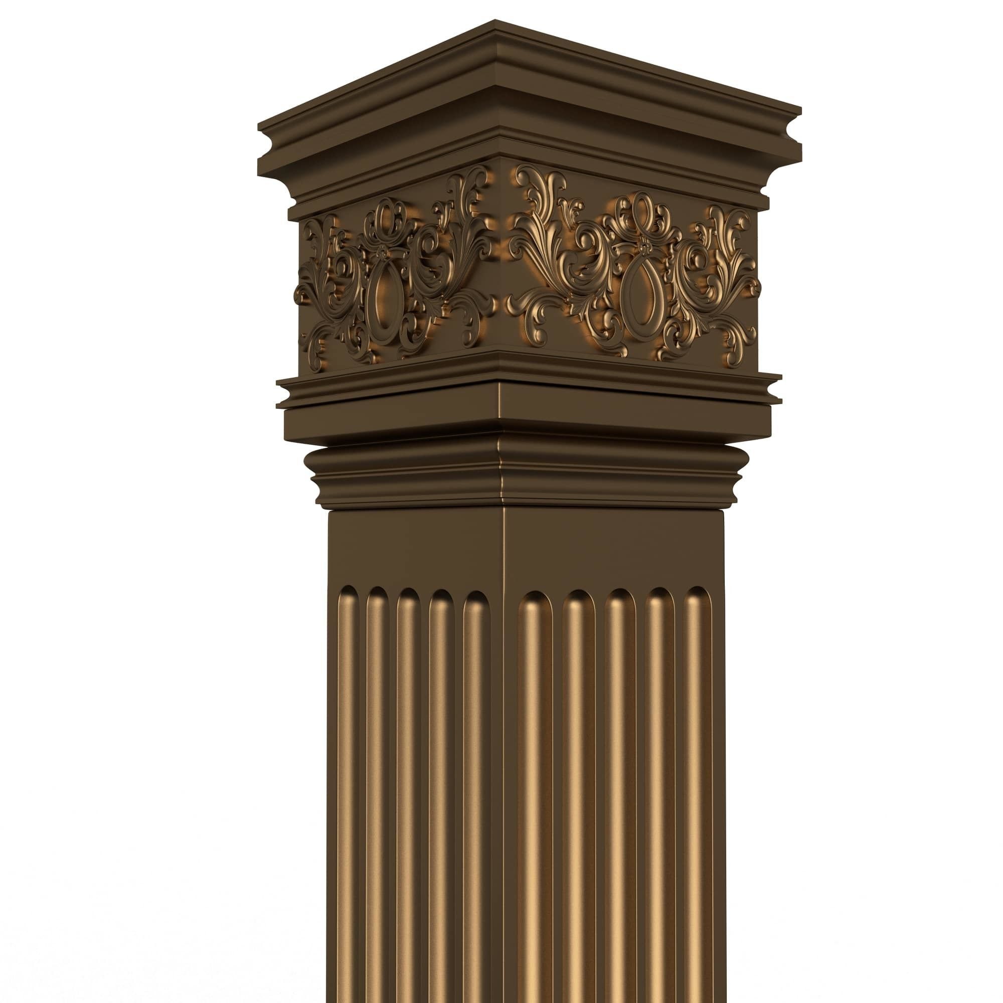 Collection of Columns 03 Low-poly 3D model_58