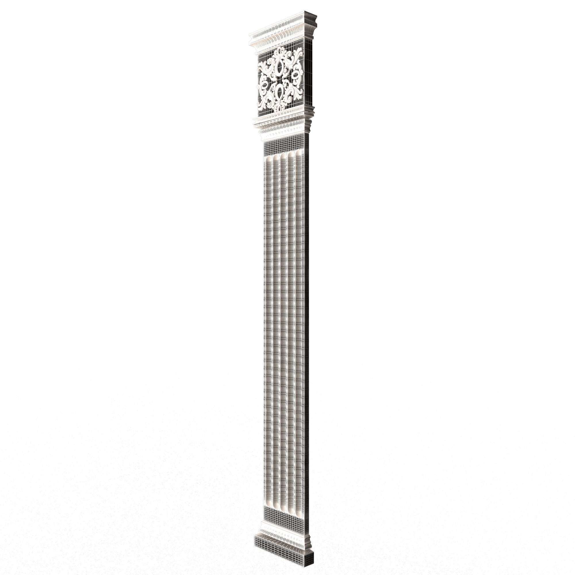 Collection of Columns 03 Low-poly 3D model_111