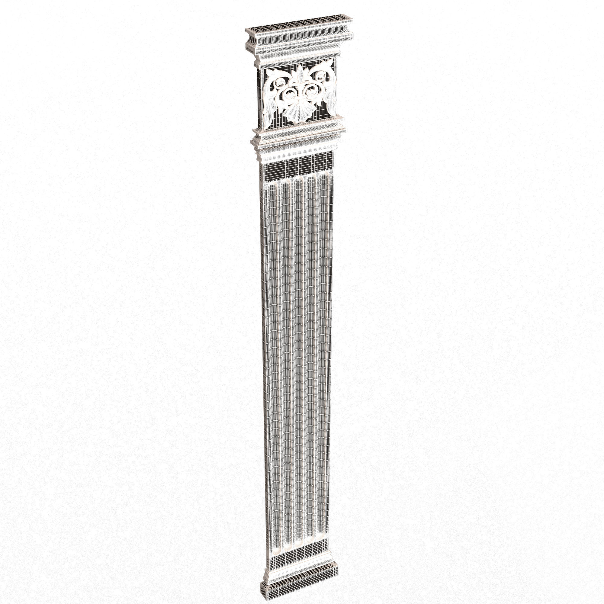 Collection of Columns 03 Low-poly 3D model_74