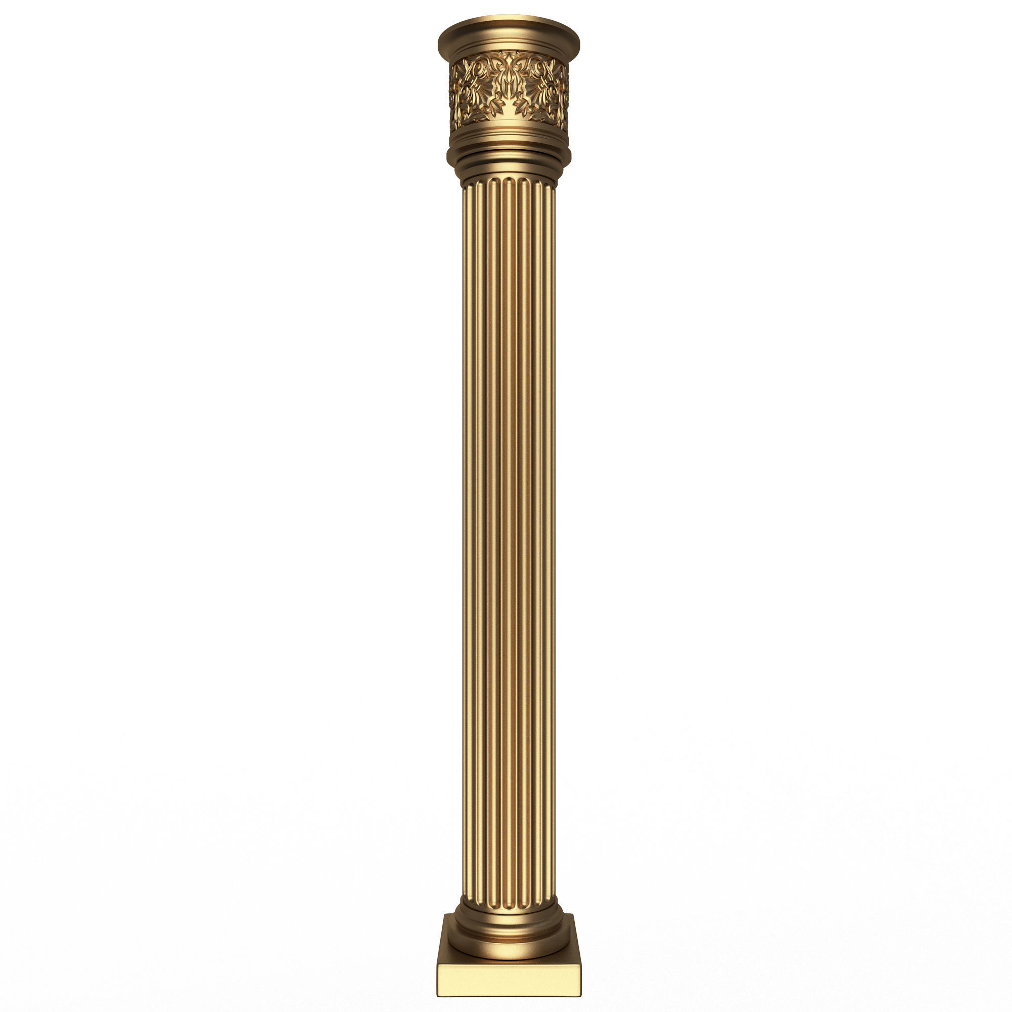 Collection of Columns 03 Low-poly 3D model_13