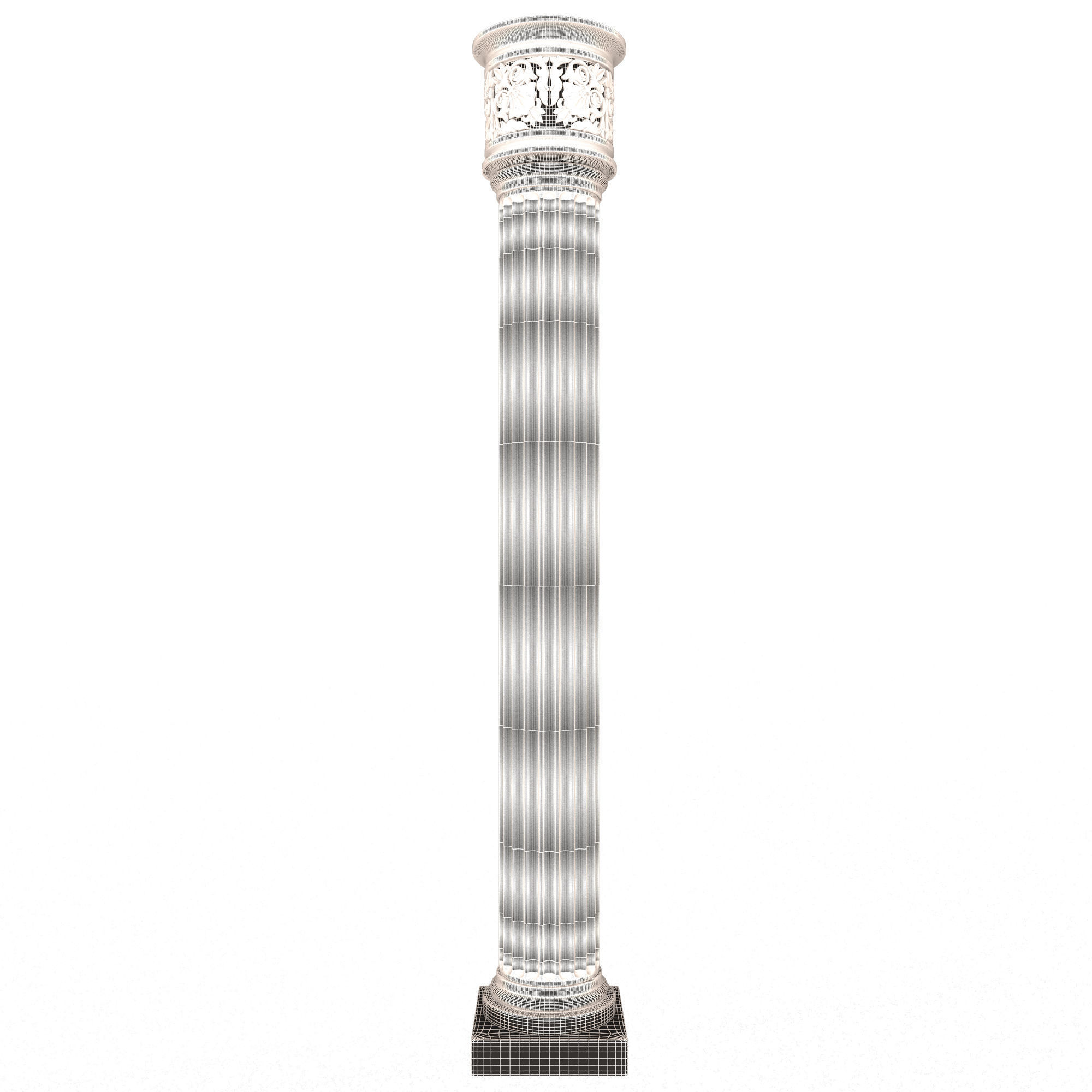 Collection of Columns 03 Low-poly 3D model_85