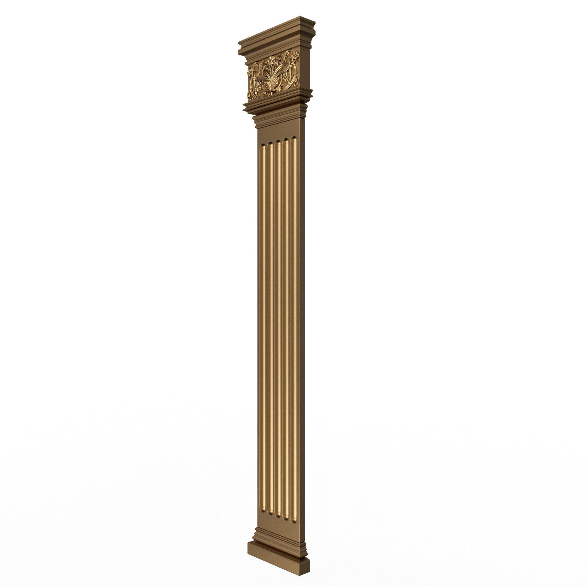 Collection of Columns 03 Low-poly 3D model_21