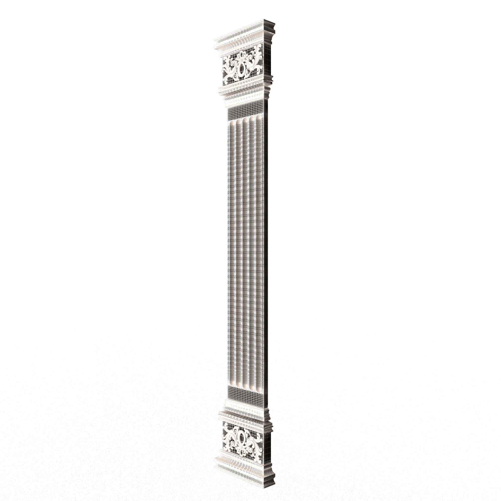 Collection of Columns 03 Low-poly 3D model_117