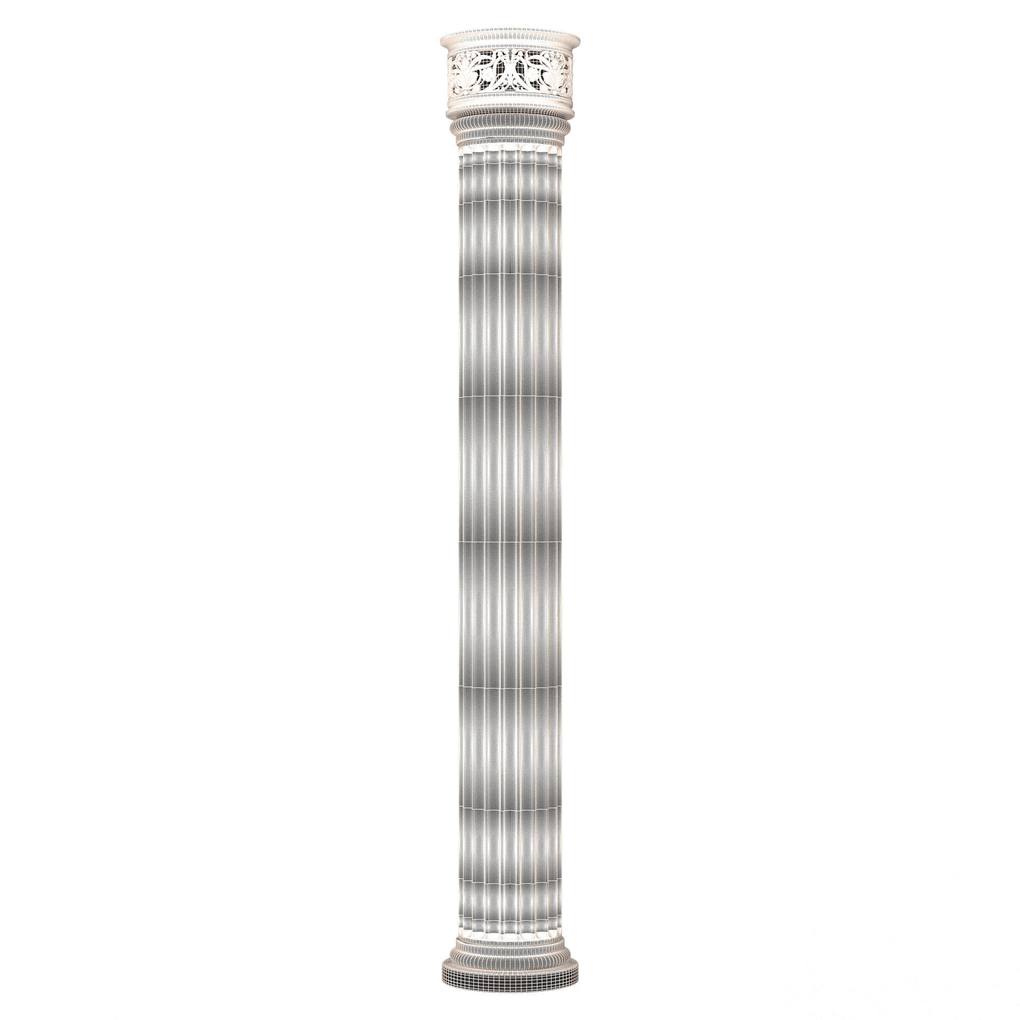 Collection of Columns 03 Low-poly 3D model_103